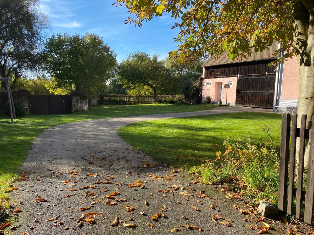 Landhaus Am Schloss Schnabelwaid Exteriér fotografie